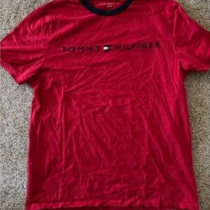 Tommy Hilfiger Red Short Sleeve Tee